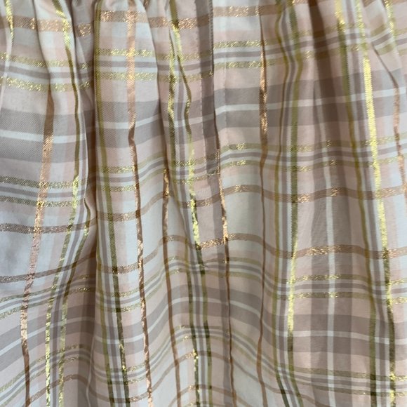 BONNIE BABY Infant Dress, Pastel Pink Plaid, Size: 18 mo. - Picture 4 of 6